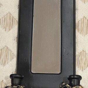 Black Rectangular Wall Mirror